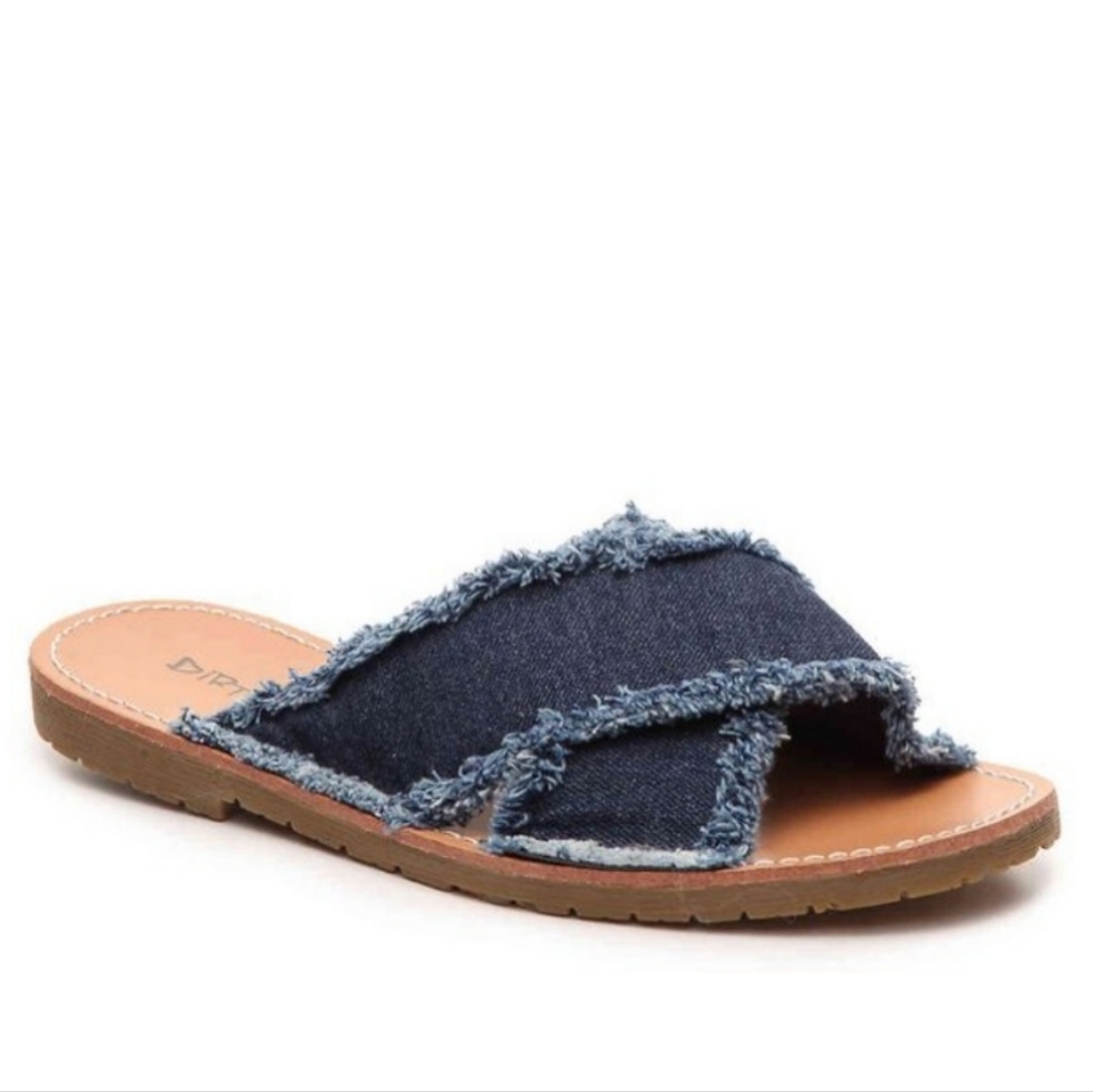 DIRTY LAUNDRY Denim Sandals
